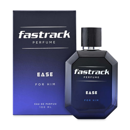 Fastrack perfume bottle and packaging on a white background