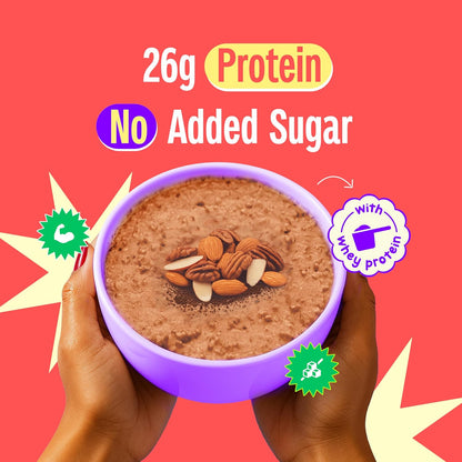 Yogabar 26g High Protein Oats 1kg , Filter Kappi - Breakfast Cereal with Wholegrains, 26% Protein & No added sugar - Oats High Protein for Gym - Premium Protein Blend