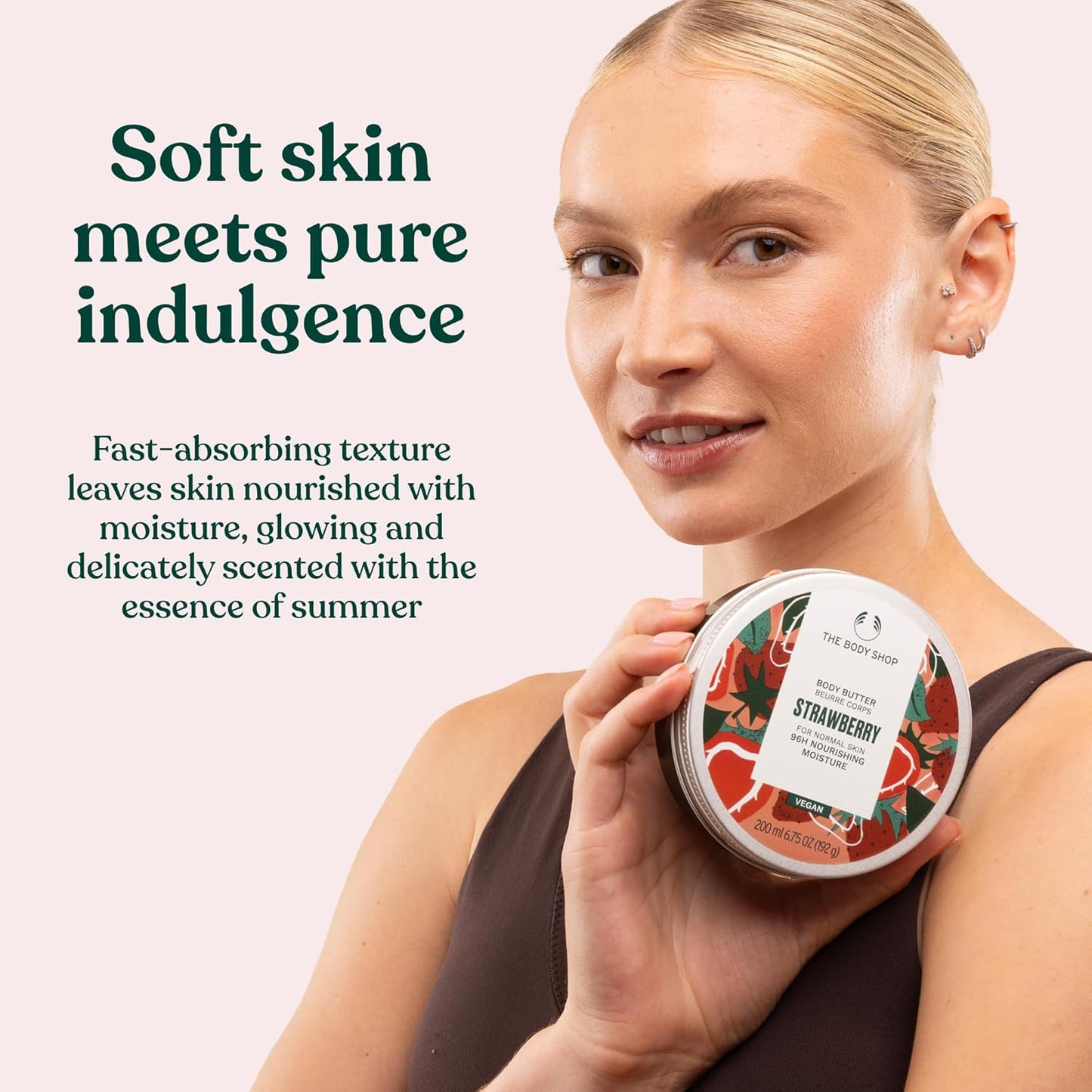 The Body Shop Strawberry Softening Body Butter, 200ml