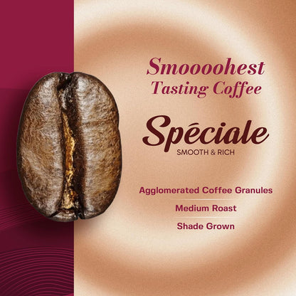 Continental Speciale Instant Coffee | Premium Arabica Blend | 100% Pure Coffee | Smooth & Rich Instant Coffee | Medium Roast | No Added Flavors | 100g Jar | Best for Hot & Cold Coffee