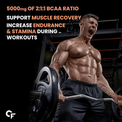 Carbamide Forte Eaa Supplement with Bcaa 5000Mg | Eaa intra workout Supplement for Men & Women with Hydration Blend & Vitamins – Peach Iced Tea Flavour - 50 Servings - Powder 300G