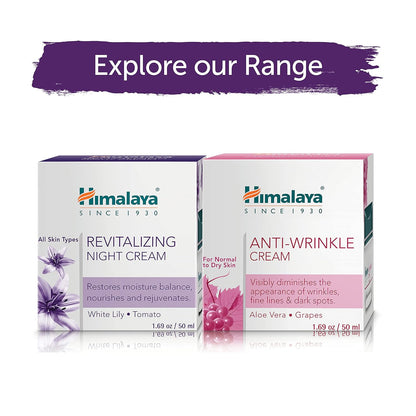 Himalaya Herbals Revitalizing Night Cream, 50g