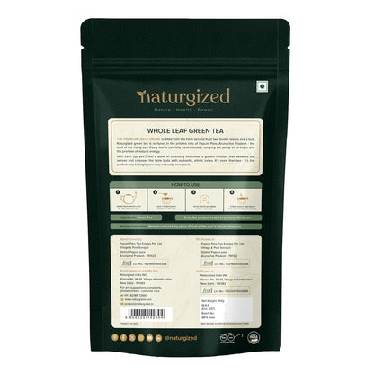 Naturgized Premium Whole Leaf Green Tea