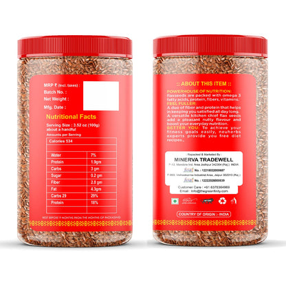 GreenFinity Healthy Seeds Combo- Pumpkin, Sunflower, (200g Each), Chia and Flax Seeds (250g Each) | Rich in Omega 3, Fiber, Raw Seeds for Weight Management, Immunity Booster, Healthy Heart (Pack of 4)