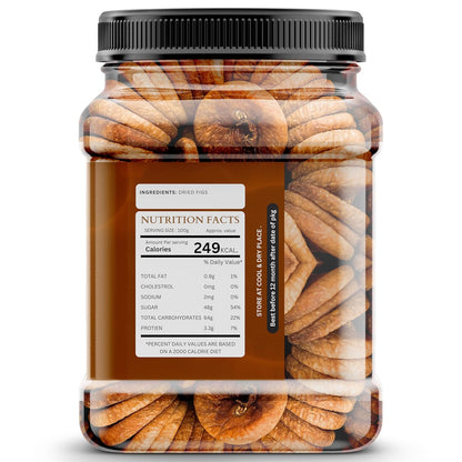 HAPPY HARVEST Premium Dried Afghani Anjeer | Dried Figs Ajnir | Dry Fruits in Fresh | Healthy Snacks I Low in calories and Fat Free | Rich Source of Vitamins Dietary Fiber