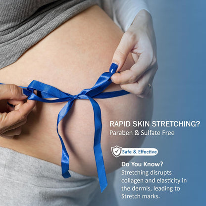 7DAYSNATURAL Stretch Mark Cream 100g | Moisturizing Cream for Pregnancy & Postpartum Stretch Marks
