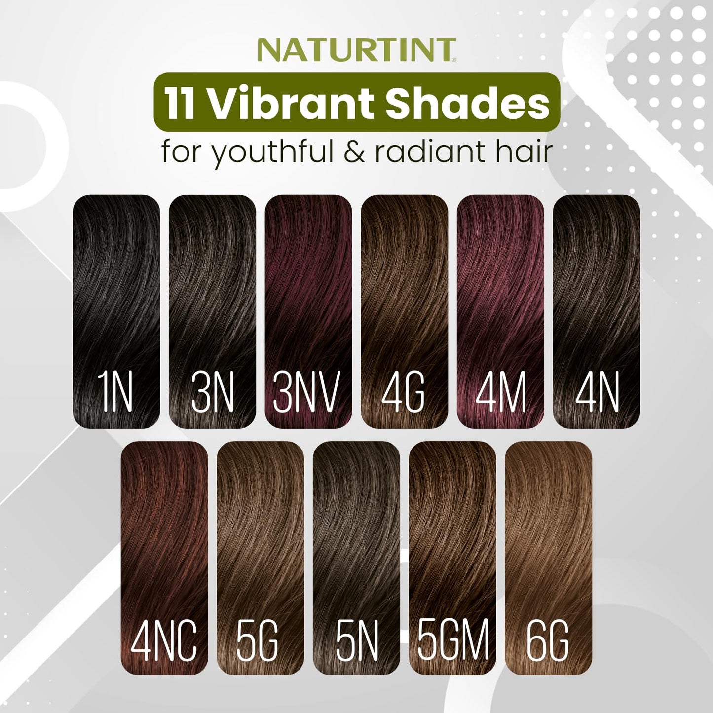 Naturtint Permanent Hair Colour Gel Natural Dark Brown 4N|For Optimal Scalp Care| Upto 100% Grey Coverage | Long Lasting Hair Colour | Ammonia Free Vegan| No Parabens| Enriched with Olives & Organic Shea Butter
