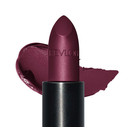 REVLON Super Lustrous Luscious Matte Lipstick, 80% Conditioning Ingredients, intance color, Waterproof, Long-Lasting, 100% Vegan Lipstick, Black Cherry(021), 4.25gm