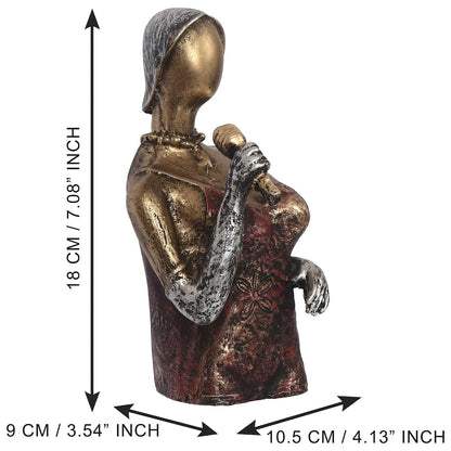 Singing Lady Decorative Statue