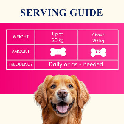 Petroyale Allergy & Itch Chews for Dogs | Anti-Allergy & Anti-itching Supplement - Relief from Allergies, Hot Spots, Dry Skin, Scratching for Dogs - Grape Seed Extract & Rosemary | 20 Soft Chews