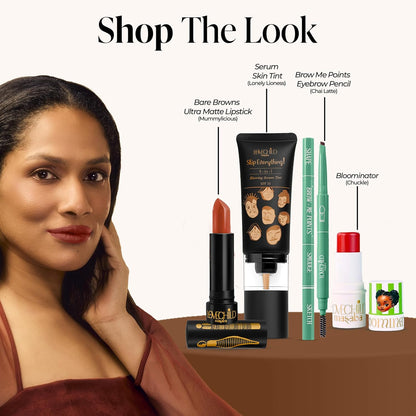 LoveChild Masaba Ultra Matte Nude Brown Lipstick, Long Lasting Upto 6Hrs, Transfer-Proof, Hydrating & Nourishing Bullet Lipsticks For Women, Melting Mocha, 4.5g