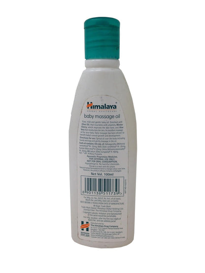 Himalaya Massage Oil Bottle - Baby, 100ml