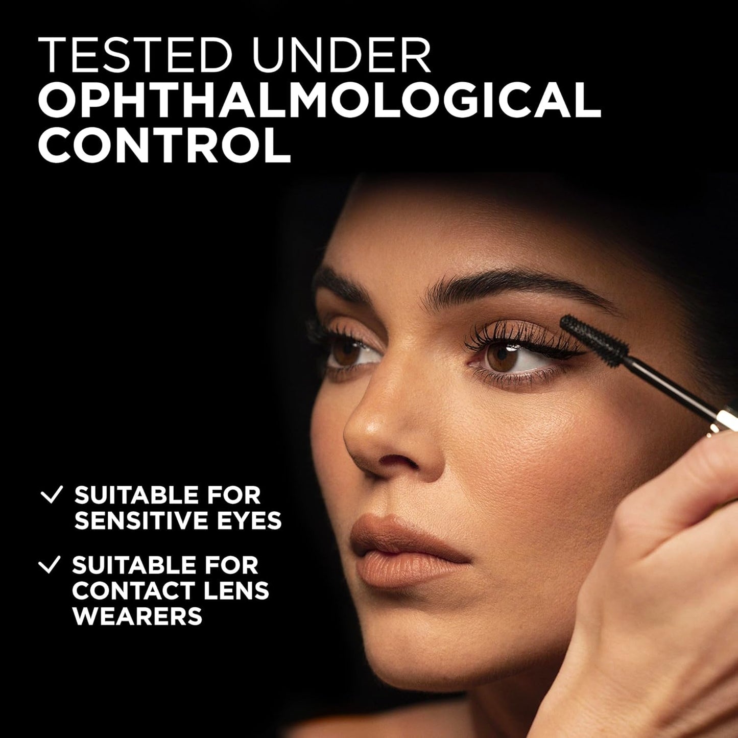 L’Oreal Paris Voluminous Panorama Waterproof Mascara Volumizing, Clump Free, Smudge free, Long-lasting, Black, 9.9ml