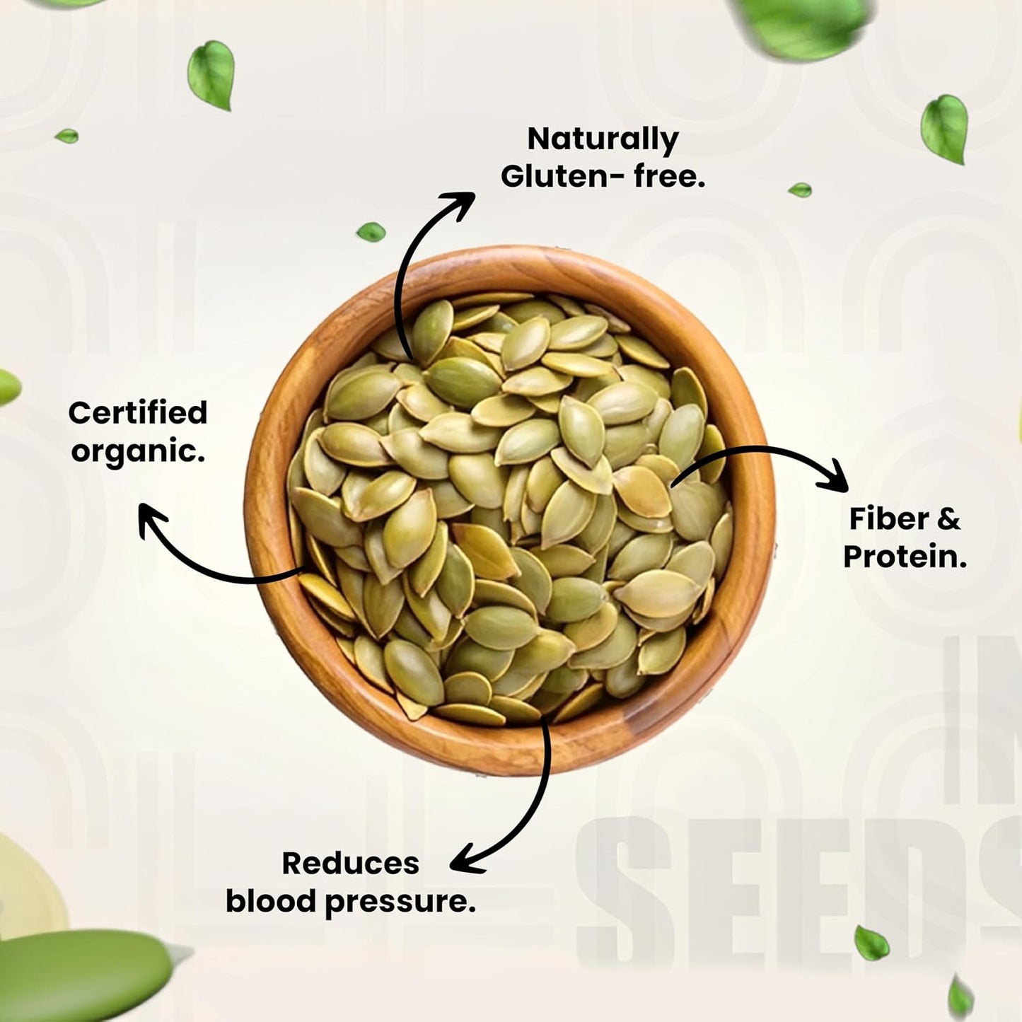 FaithFoods Organic Roasted Pumpkin Seeds 200g | Kaddu Ke Beej | Enriched with Pink Salt | High Protein & Zinc | Healthy Diet Food | High in Antioxidant Superfood | Natural Energy & Immunity Booster