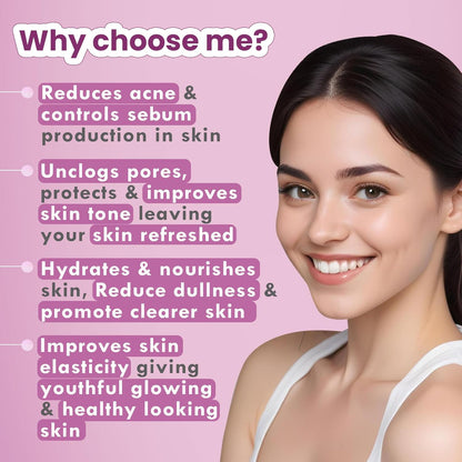 Glamveda 0.05% ww Glycolic Acid & 0.05% ww Salicylic Acid Anti Acne Peel off mask | For Oily & Acne Prone Skin | Oil balancing, Deep Cleansing | Blackhead & Pore care | 100gm