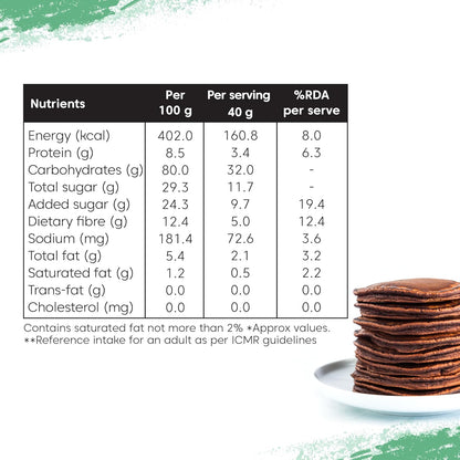 Little Joys Millet Pancake Mix | 8g Protein | Zero Refined Sugar | Chocolate Flavour | With Oats, Ragi, Jowar & Millets | No Maida, No Preservatives 150g