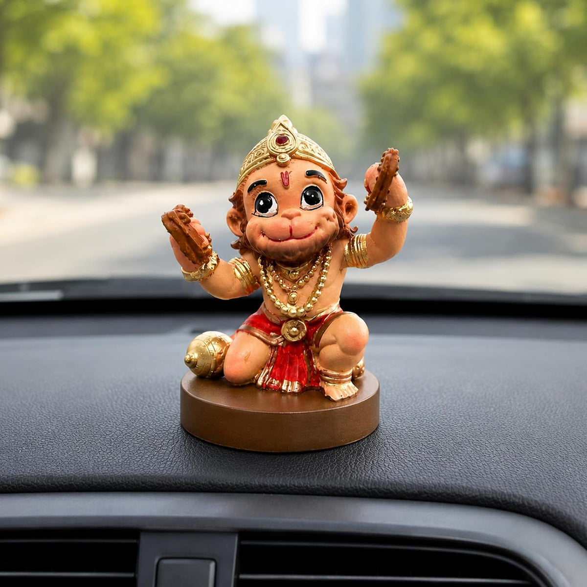 UNOVATE Hanuman Idol for Car Dashboard, Premium Idol for Home, Office Desk