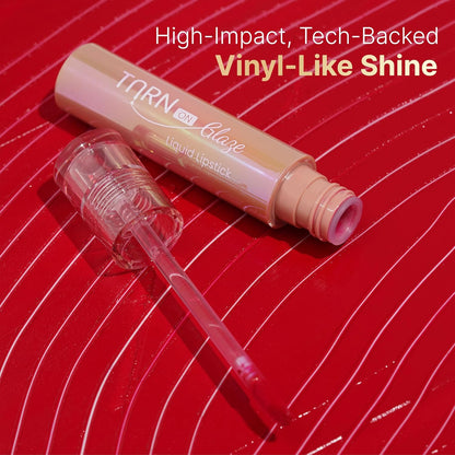 Swiss Beauty Select Turn on Glaze Liquid Lipstick| Vinyl- Like-Shine | Infused with Vitamin E and Argon Oil | Shade- Turn on Pink, 3ml |