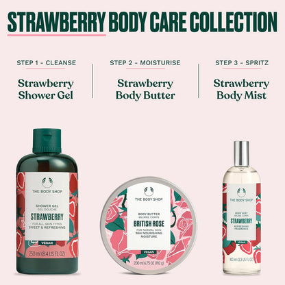 The Body Shop Strawberry Softening Body Butter, 200ml