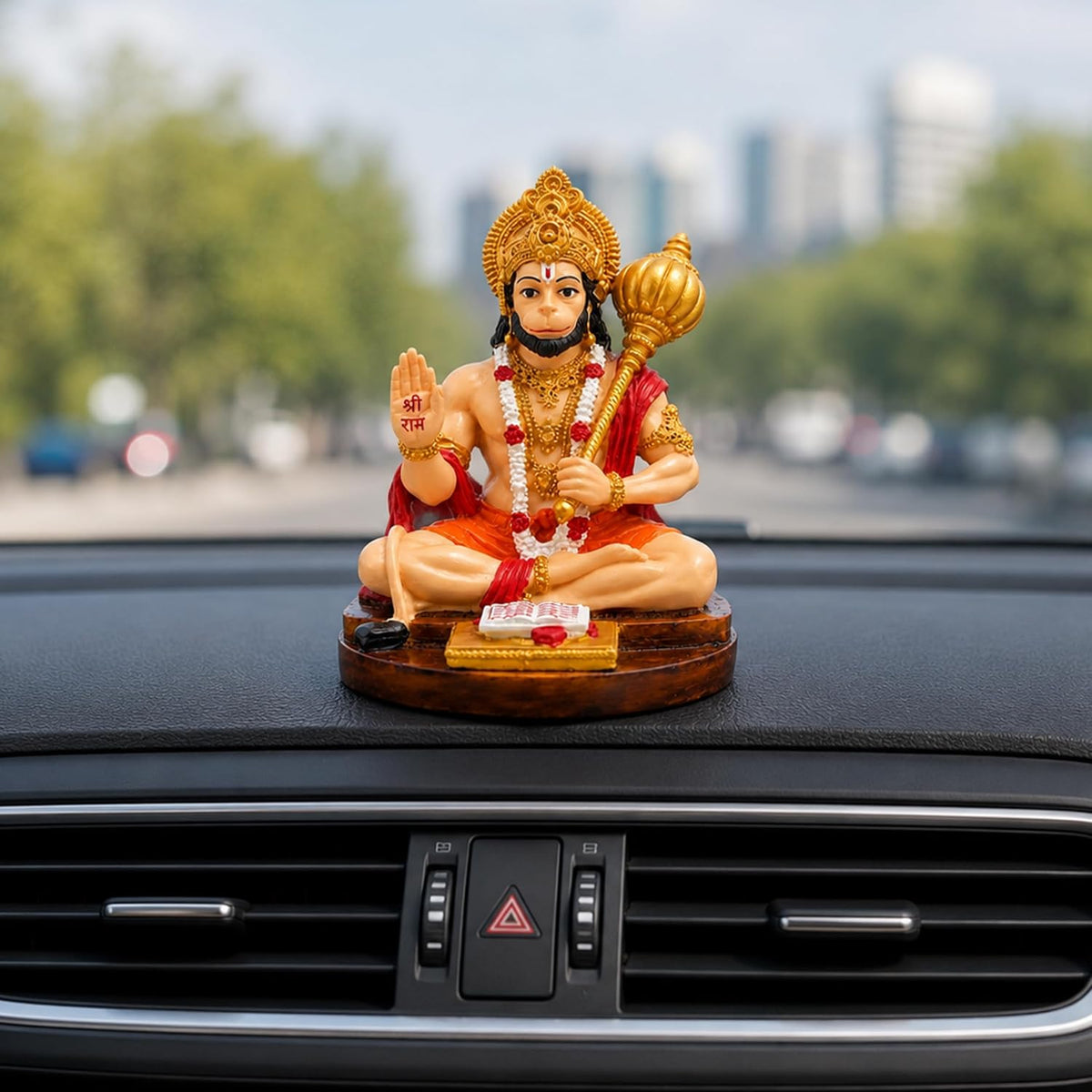 UNOVATE Hanuman Idol for Car Dashboard | Hanuman Murti | Home, Office Desk