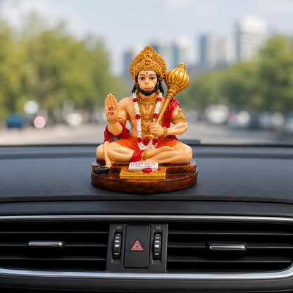 UNOVATE Hanuman Idol for Car Dashboard | Hanuman Murti | Home, Office Desk