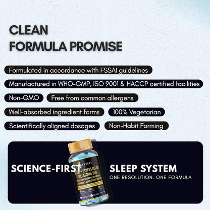 ANUPURAK Melatonin 3mg Sleep Tablets | 11 Actives Sleep Supplement with 5-HTP, Ashwagandha, Tagara & L-Theanine | Sleep Cycle & Nighttime Calm Support | Non-Habit Forming | 90 Veg Tablets (90 Days)