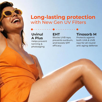 FoxTale Hula Hoop Body Sunscreen SPF 50 PA+++ by Foxtale | Vitamin C + Niacinamide + Passion Fruit Extract | Daily Tan Prevention & Brightening | 200g