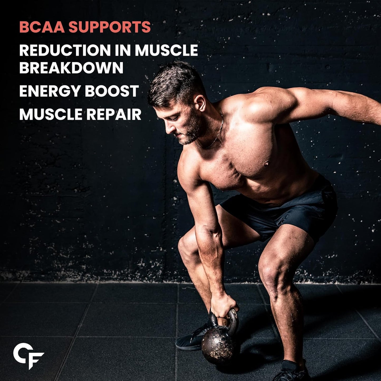 Carbamide Forte BCAA Powder 5000mg | 2:1:1 Ratio BCAA Supplement for Men & Women | Muscle Recovery & Growth | Pre & Intra Workout | Peach Ice Tea Flavour – 210g