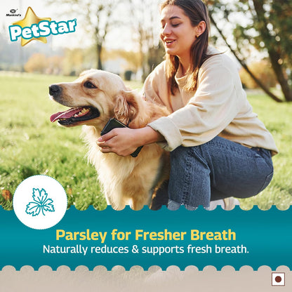 Petstar Adult Dry Dog Food 1 kg, Duck & Oats, High Protein, Easy Digestion, Immunity Support, No Artificial Flavours or Added Sugar