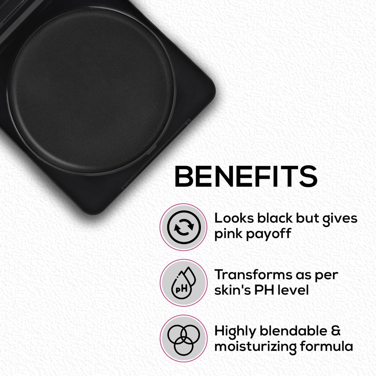 RENEE Madness PH Blush | Instant Unique Pink Payoff | Highly Blendable | Light Weight | Long Lasting | Moisturizing Formula | Enriched With Olive | Macadamia & Shea | Paraben Free & Cruelty Free | 3 Gm
