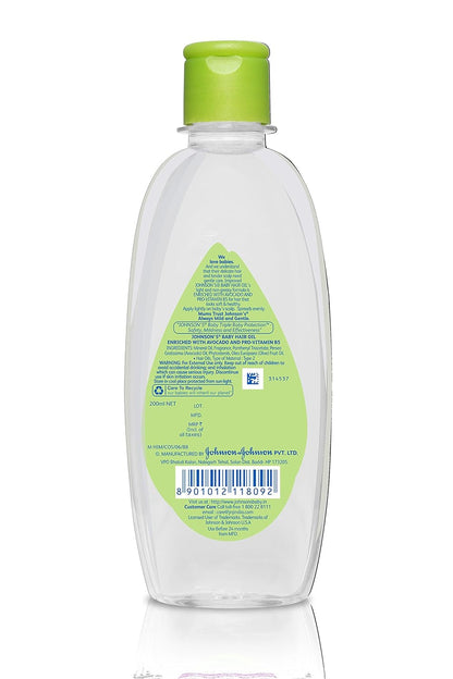 Johnson's & Johnson Baby Hair Oil 200Ml