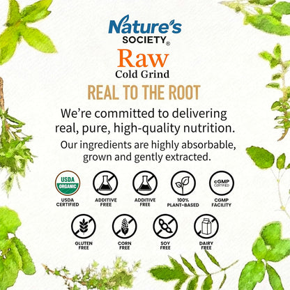 The Nature's Society ® Bhumi Amla Powder Organic 100gm | Raw Cold Grind | USA Organic Certified | Pure Bhoomi Amla Powder for Liver Health, Digestion & Detox | Rich in Nutrients and Antioxidants |