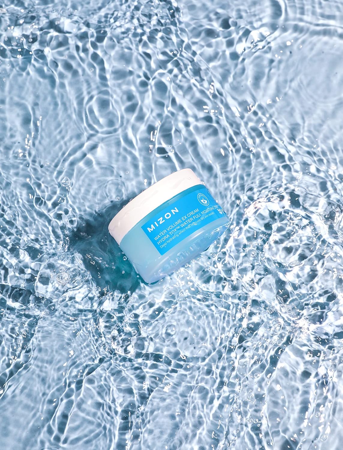 MIZON Water Volume EX Cream, Daily Hydrating Gel Moisturizer for All Skins, Lightweight, Soothing, Brightening, Facial Cream, Korean Skincare, Powerful Moisture Retention Effect, 230 ml