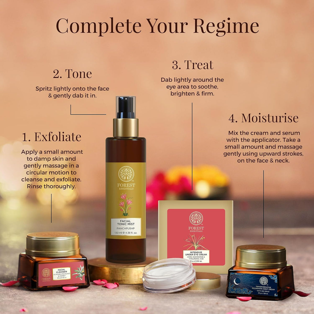 Forest Essentials Almond Pistachio & Honey Facial Cleansing Paste | Ayurvedic Deeply Cleansing & Nourishing Paste