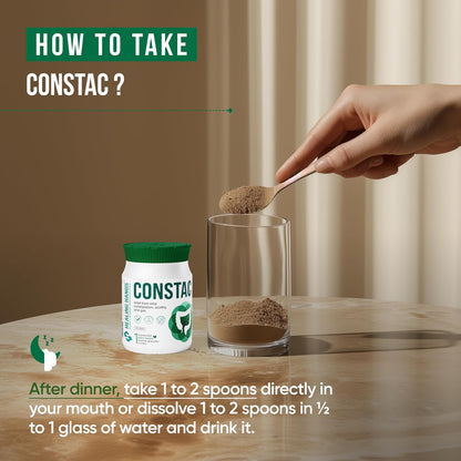Healing Hands Constac for Relief in Mild Constipation - Mild, Safe, Clinically Proven Ayurvedic Granules 100g