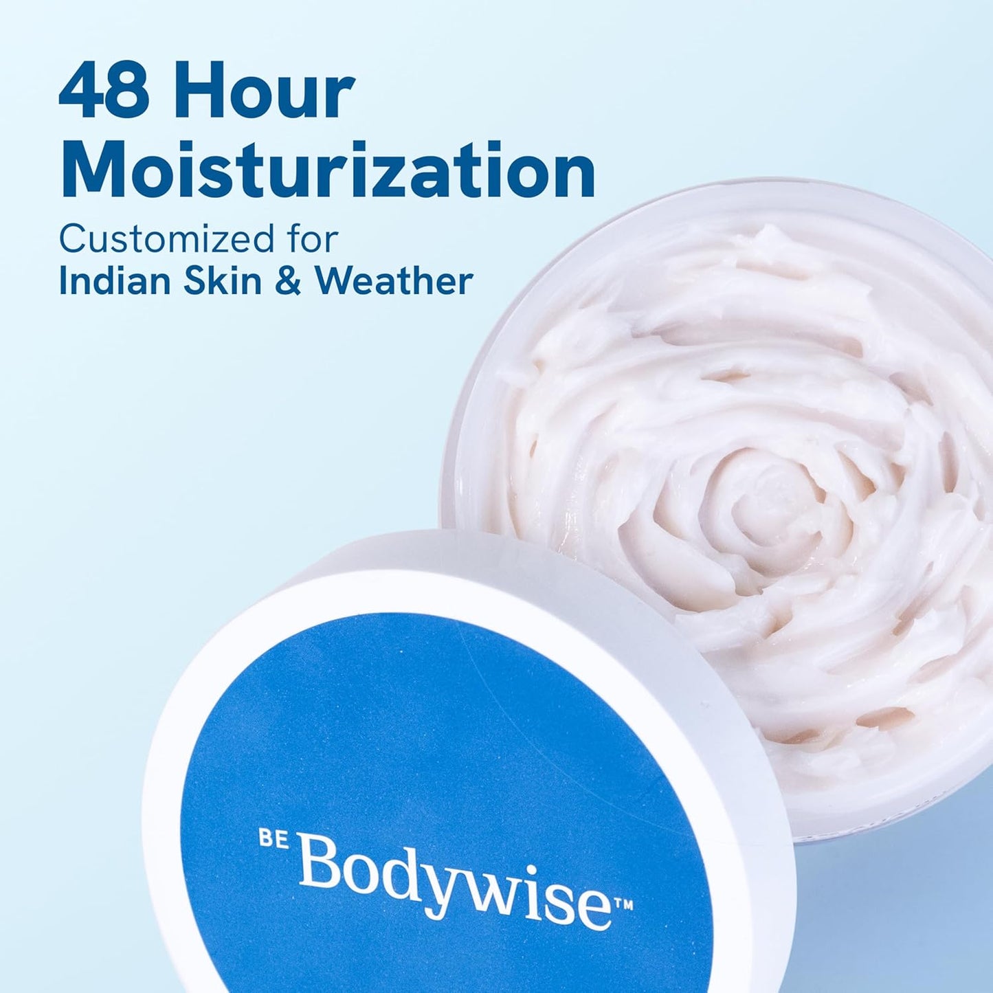 Be Bodywise 4% AHA BHA Shea Body Butter | 200g | With 48 hours of Intense Moisturization | For smooth and radiant skin