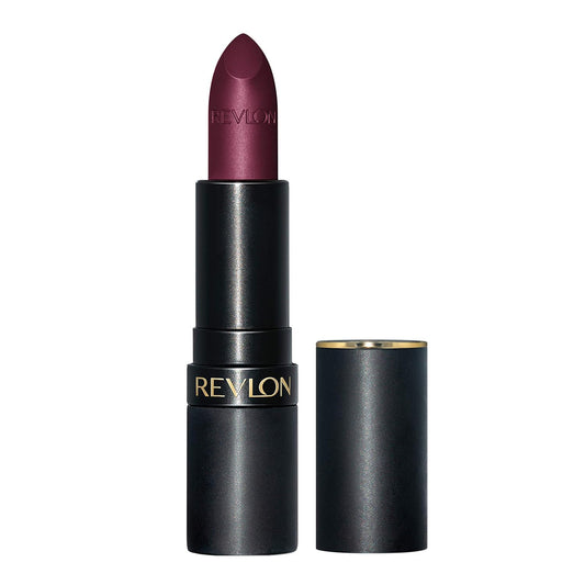 REVLON Super Lustrous Luscious Matte Lipstick, 80% Conditioning Ingredients, intance color, Waterproof, Long-Lasting, 100% Vegan Lipstick, Black Cherry(021), 4.25gm