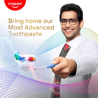 Colgate Total 150Gm Charcoal Deep Clean Antibacterial Toothpaste, Stronger 12-Hour Anti-Germ Protection, Whole Mouth Health, World'S No.1* Germ-Fighting Toothpaste (Combo Pack Offer, Soft Toothbrush)