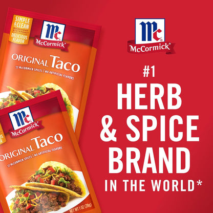 McCormick Original Taco Seasoning Mix, 1 oz