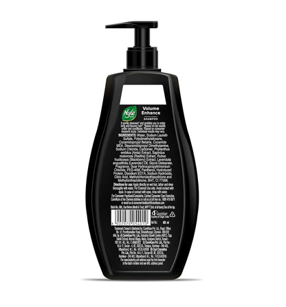Nyle Naturals Volume Enhance Shampoo |For Voluminous Hair |With Reetha, Blackberry & Amla |Gentle & Soft Shampoo For Men & Women, 400ml