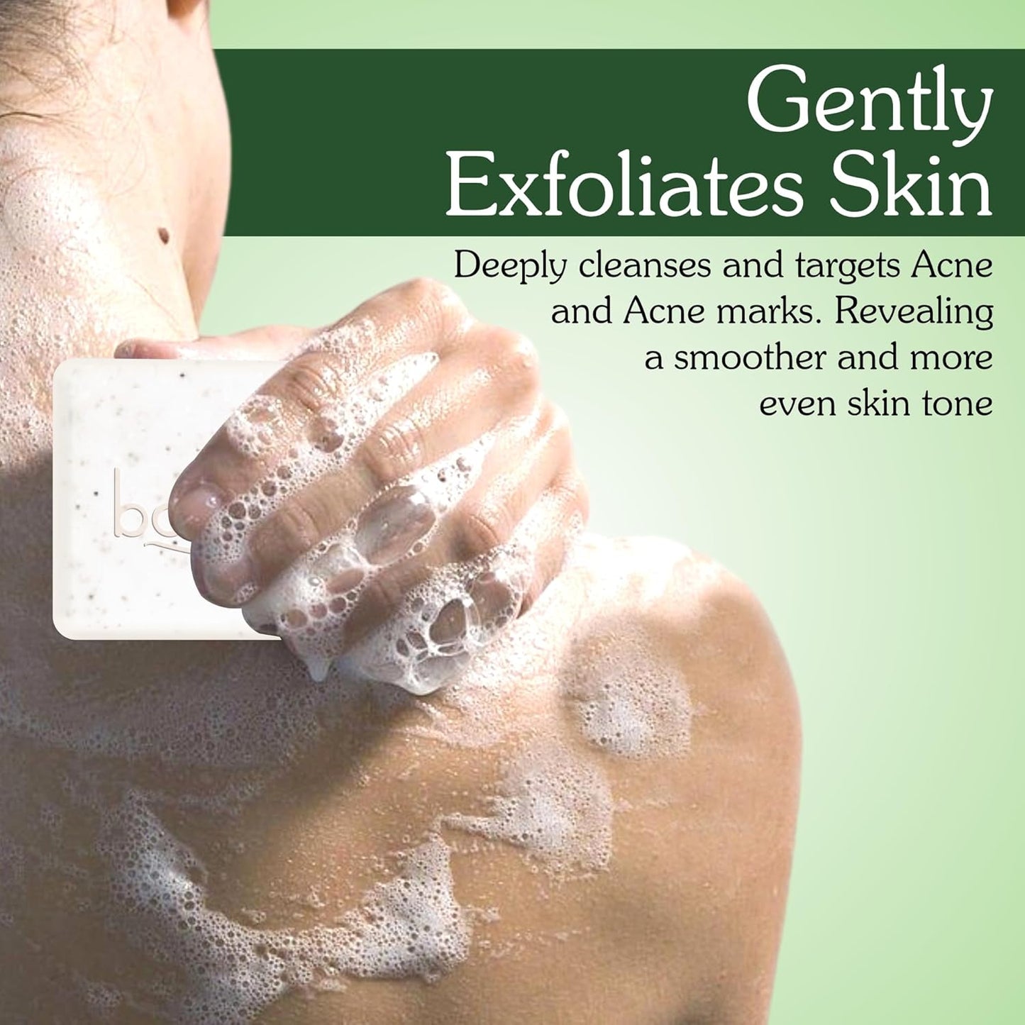 BAKE 2% Salicylic Acid Soap (2 pcs) Scrub Treatment with Niacinamide for Body & Back Acne, Reduces Strawberry Legs | Fades Dark Spots | Non Drying Formula | Soap For Men & Women | 100g x 2 (100 g (Pack of 2))