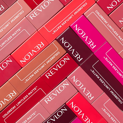 Revlon ColorStay Limitless Matte Liquid Lipstick, Vegan Formula, No-Budge, Longwear Lip Color, Long Lasting, Lightweight/Comfortable, Waterproof, 007 Icon Era, 5 ml