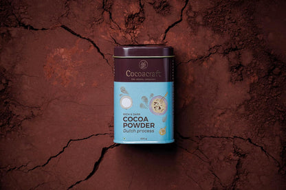 Natural & Dutch Process Cocoa Powder (200g, Unsweetened Dark Cocoa)
