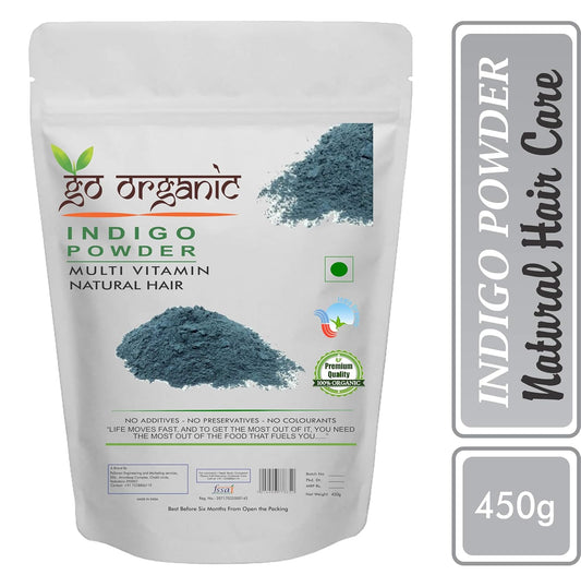 Go Organic Indigo Powder, 450 g
