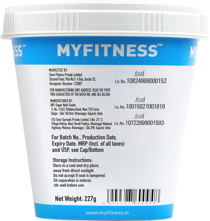 MYFITNESS Peanut Butter Chocolate Spread Crunchy | 23g Protein & 9g Fiber | Healthier Nut Butter Spread for Breakfast, Snacks & Bread Treats | Cholesterol Free | Zero Trans Fat