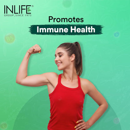 INLIFE Plant Based Multivitamin Tablets for Men & Women | 75+ Ingredients with Vitamins B12, D3, Superfoods, Greens, Vegetables, Fruits & Herbs Supplement for Immuntiy - 60 Tablets (Pack of 1)
