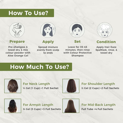 INDUS VALLEY Damage Free Natural Gel Hair Colour for Women | Ammonia & PPD Free Organic Hair Colour with 100% Grey Coverage, Long Lasting Conditioning Hair Color | Black 1.00-220 ml