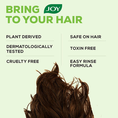 Joy Hair Fruits Hair Dryness Control Conditioning Shampoo Enriched with Lemon & Olives, 340 ml