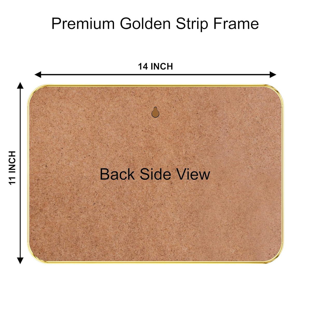 elephant modern art Premium Sparkle Lamination Finished Surface Golden Slim Frame 35 cm x 28 cm Large Size, For Home/Office/Hotel painting KG54