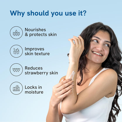 Be Bodywise 5% AHA Lactic Acid Body Lotion with 48Hr Moisturisation 200ml | Dermatologically Tested | Improves Skin Texture & Reduces Appearance of Strawberry Legs | With Lactic Acid, Aloe Vera & Cica Extract